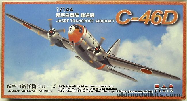 Platz 1/144 C-46D JASDF Transport, PD-21 plastic model kit